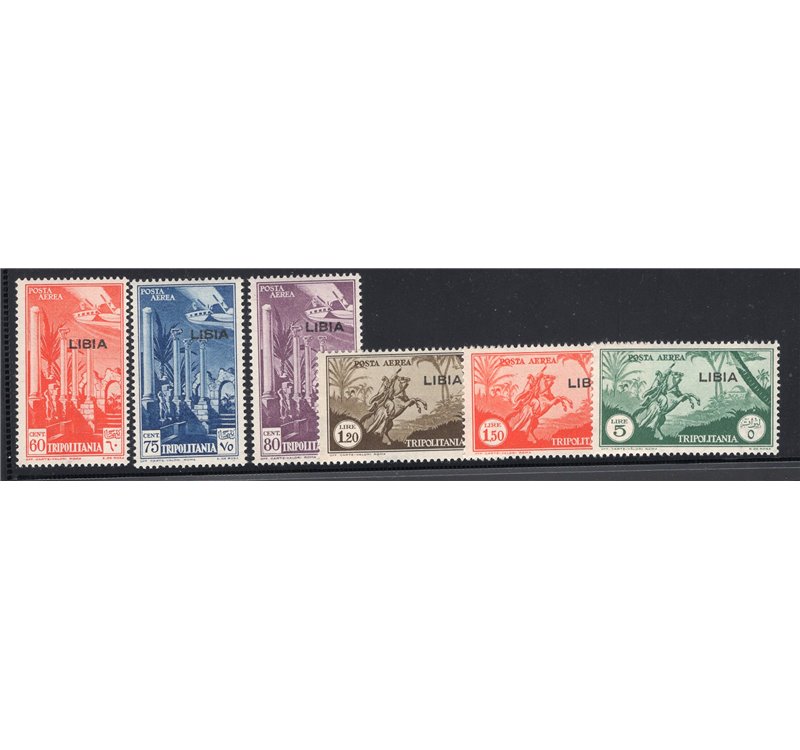 Libia 1937 P.A. serie n° 28/29. Cat. € 10 (**)