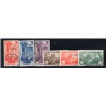 Libia 1940 P.A. soggetti vari serie n° 46/51. Cat. € 25 (**)