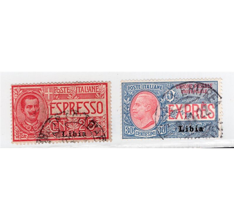 Libia 1941 P.A. Soggetti africani 1 £ soprast., n° 52. Firm.: 140. Cat. € 140 (U)