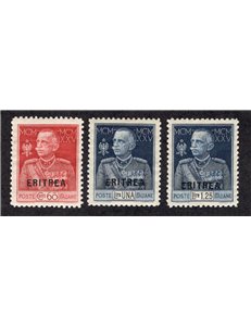 Eritrea 1939 Recapito autorizzato 10 c. bruno soprast. n° 1. Cat. € 110 (**)