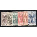 Eritrea 1925/26 Giubileo dent. 11 serie n° 96/98. Cat. € 111 (U)