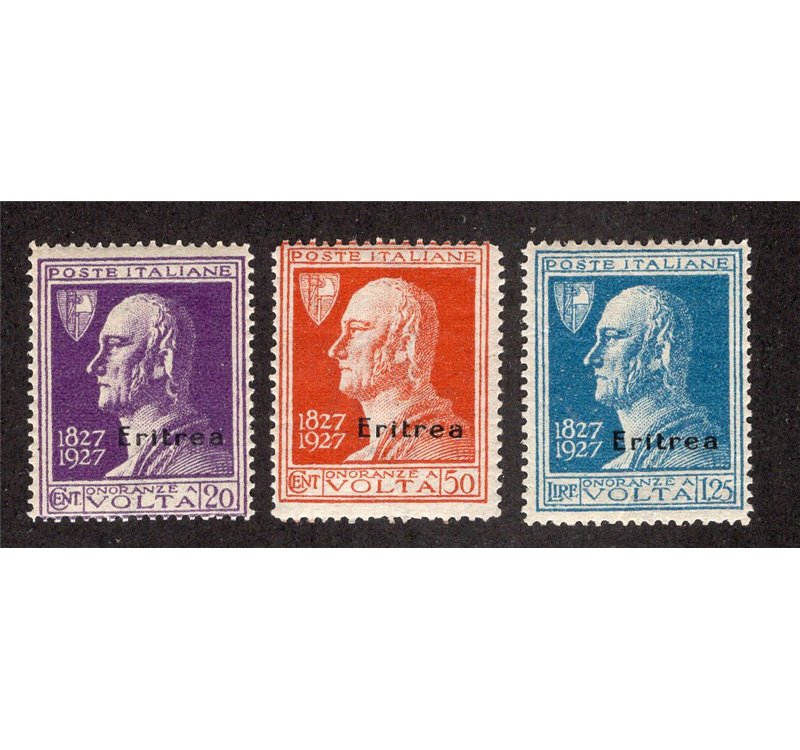 Eritrea 1927 Milizia I serie n° 116/19. Cat. € 60 (**)