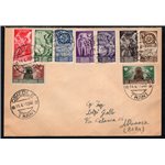 Corpo Polacco 11/4/1946 Vittorie polacche n° 1/4 su lettera. Cat. € 125 (Fr)